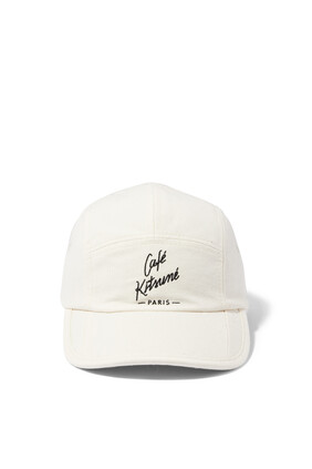 Embroidered 5-Panel Cap